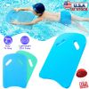 Swimming Kickboard EVA Foam Floating Swim Aid Kick Board U Design Water Training Board with Integrated Hole Handle for Adults Kids Beginners