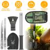6-in-1 Multi Tool Survival Kit Shovel Knife Axe Saw Nail Puller w/ Pouch Outdoor Gear Camping