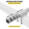 VEVOR Boat Trailer Guide on, 24", One Pair Trailer Pontoon Bunk Board Guide-ons, Steel Trailer Guides, Complete Mounting Accessories Included