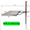 Rotating Campfire Grill,Fire Pit Grill,Heavy Duty Steel Grill,360° Adjustable Open Fire Outdoor Cooking Equipment