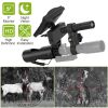 Night Vision Scope Digital Camera Infrared Rifle Scope 850nm Hunting Scope System w/ IR Torch System 5” Monitor