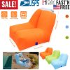 Inflatable Lounger Air Sofa Chair Couch w/ Portable Organizing Bag Waterproof Anti-Leaking for Backyard Lakeside Beach Traveling Camping Picnics