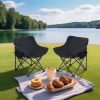 2PCS Outdoor Camping Chairs Folding/Portable, Carry Bag