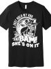 Men's Funny Fishing Graphic T-Shirt - "Hold My Rod and Wiggle My Worm" Black Cotton Short Sleeve Tee, Casual Round Neck, Machine Washable, 100% Cotton