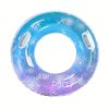 Adult's Cartoon Print Swimming Ring; Thickened Sequin Swimming Floats For Pool Beach Sea Summer