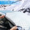 Car Windshield Snow Cover Winter Ice Frost Snow Protector Sunshade