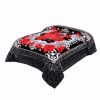 Heavy Plush Soft King Size Blankets, Mink Velvet Fleece Blanket - Printed Raschel Bed Blanket, Thick Raschel Printed Mink Blanket For Bed, Home