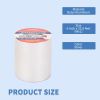 Waterproof Tape for Leaks Aluminum Butyl Tape with Adhesive for RV Repair, Glass Repairs, Air Mattress Patch, Window Caulking, Boat Sealing