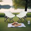2PCS Outdoor Camping Chairs Folding/Portable, Carry Bag
